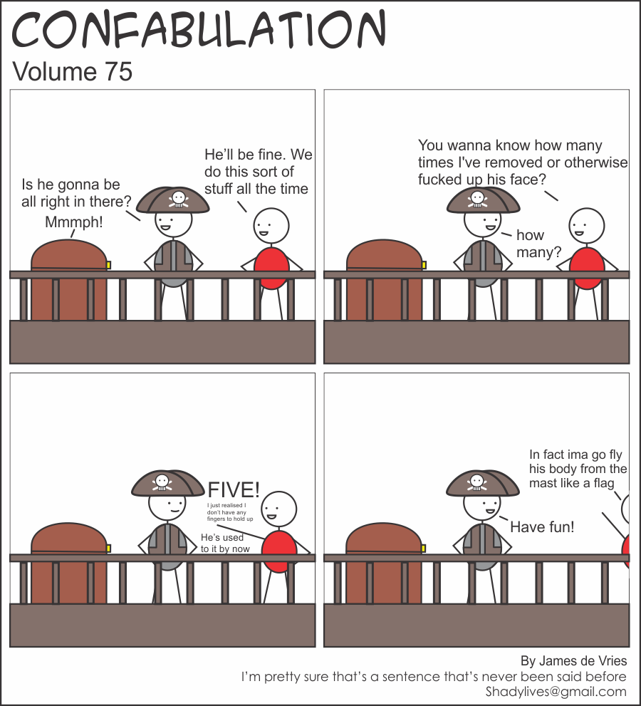 Confabulation 75 – Mmmph!